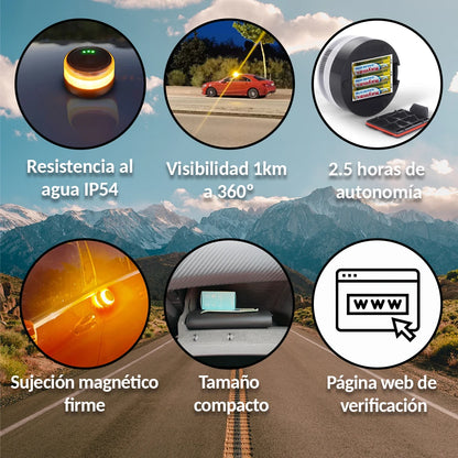 Baliza V16 Raykong Homologada DGT